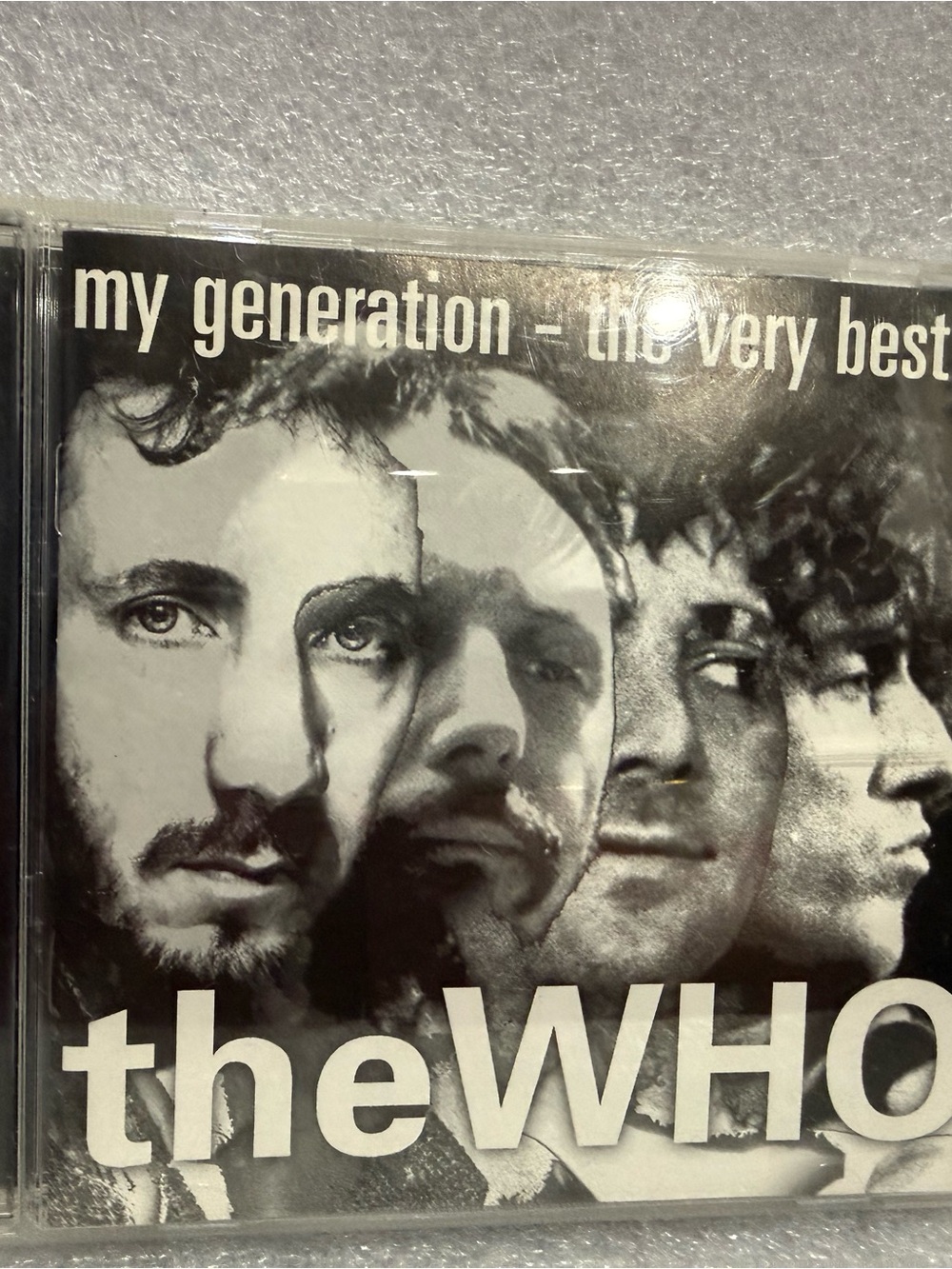 theWHO "My Generation - The Very Best" CD in Black & White
